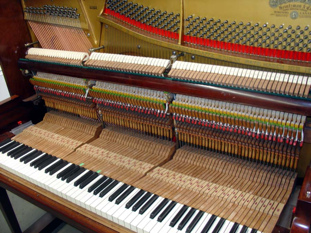 Heintzman upright rebuilding 1