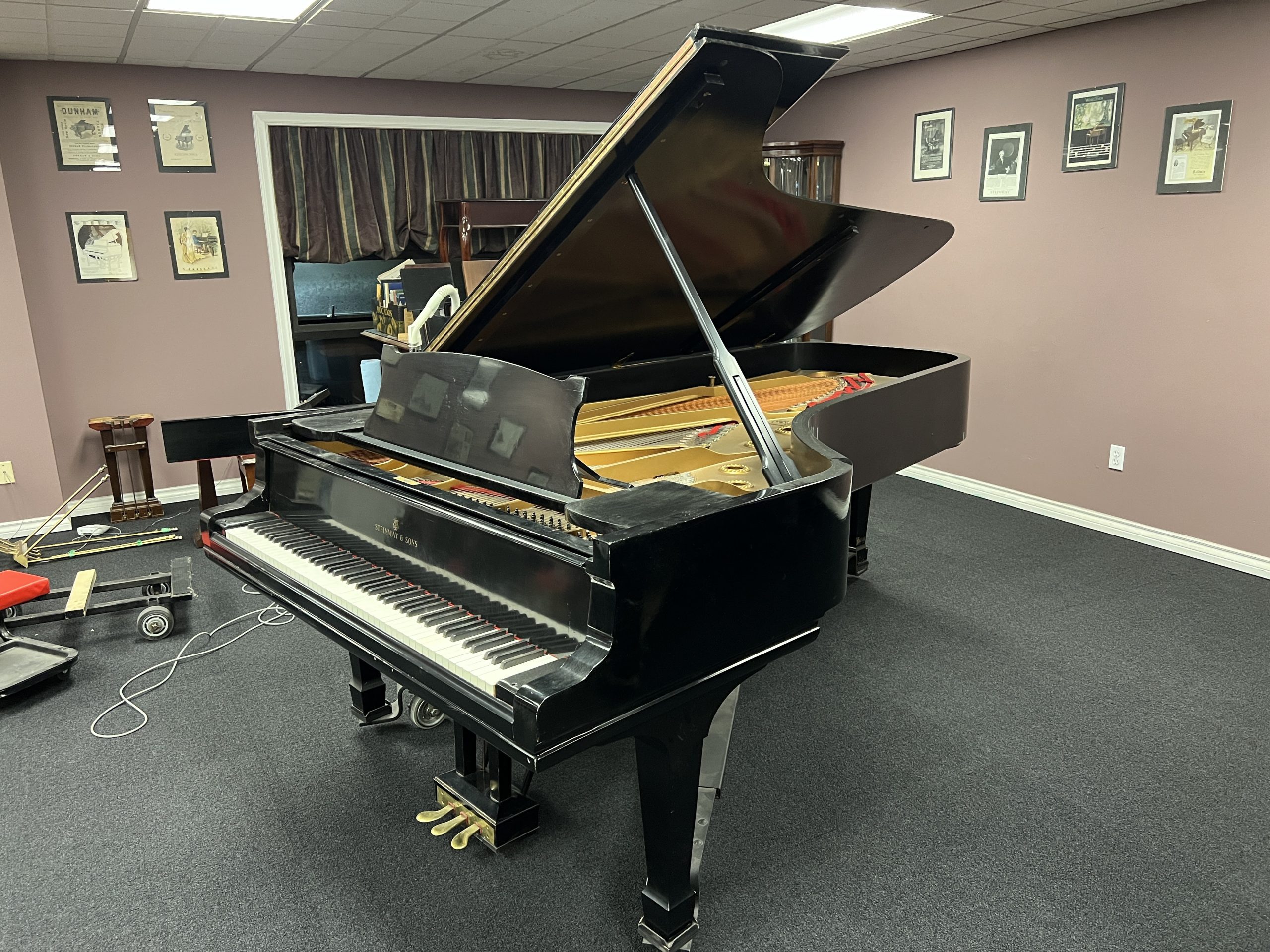 Steinway & Sons Model "D" 9' Concert grand