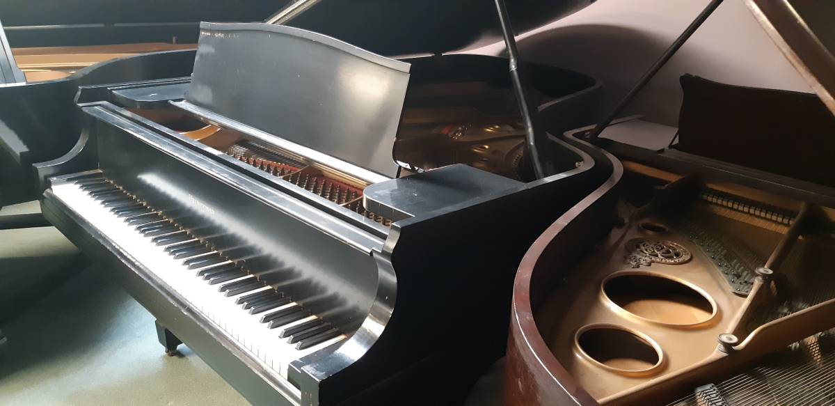 1928 Heintzman 6'11" Satin Ebony