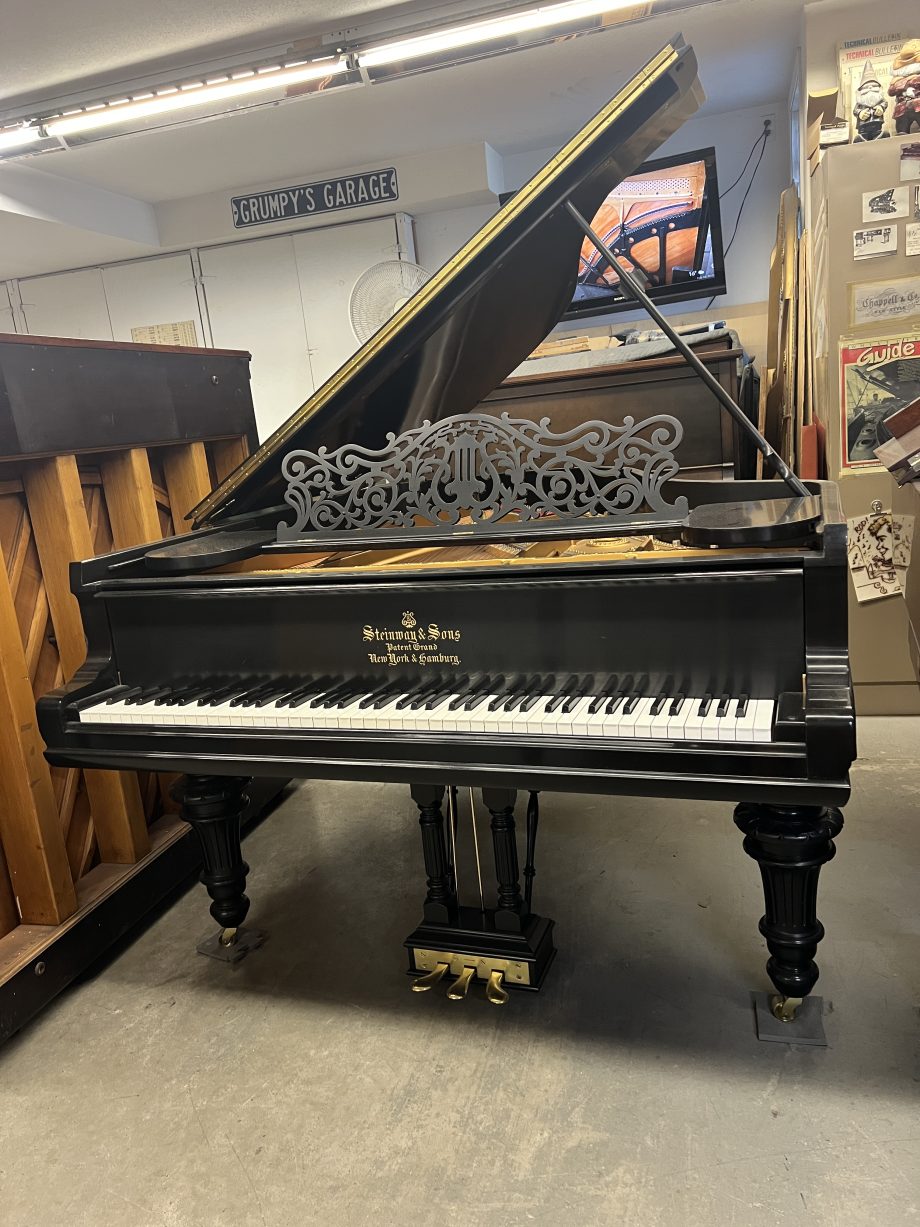 Steinway & Sons "A" Victorian Ebony 6'2"